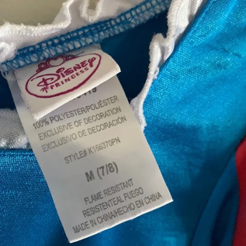 Disney Dress size 7/8 Pre owned Fair Condition